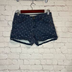 Cotton On Daisy Black Jean Shorts size 4